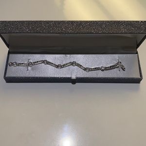 Marcasite Silver Plated Bracelet